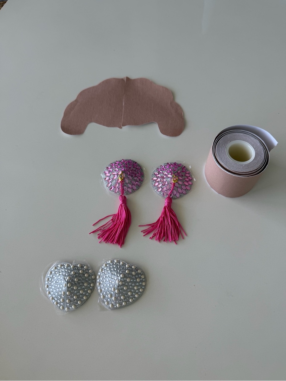 BUNDLE of NEW Nipple Covers - 2 pairs + roll